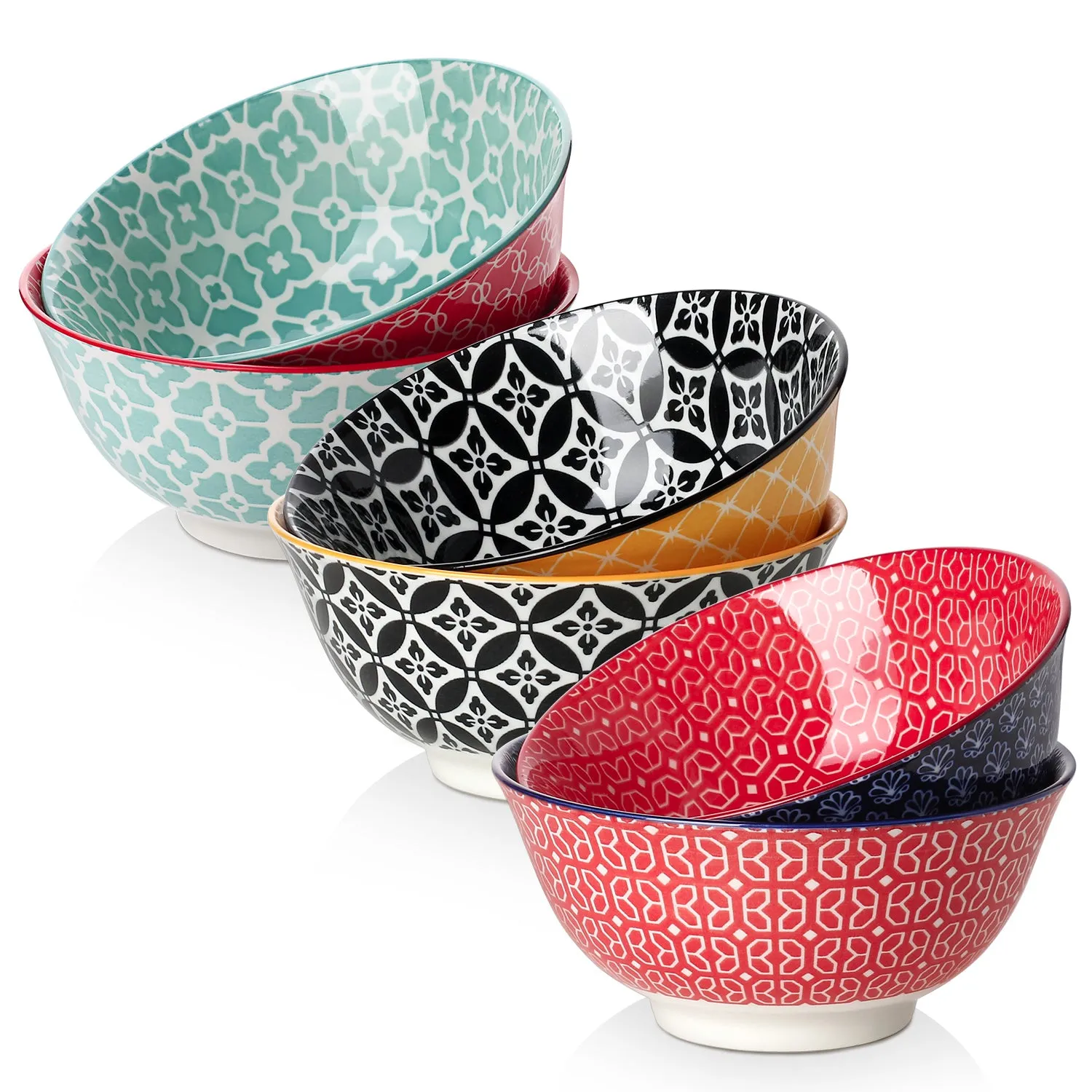 23oz Porcelain Cereal Bowls - Set of 6