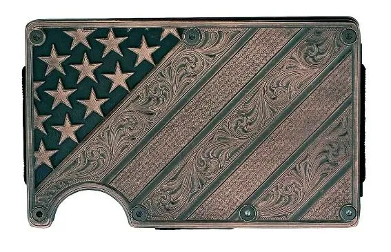 All American Bronze Credit Card Holder