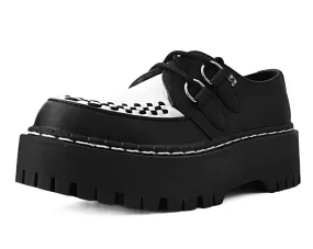 Black & White TUKskin Interlace Double Decker Creeper