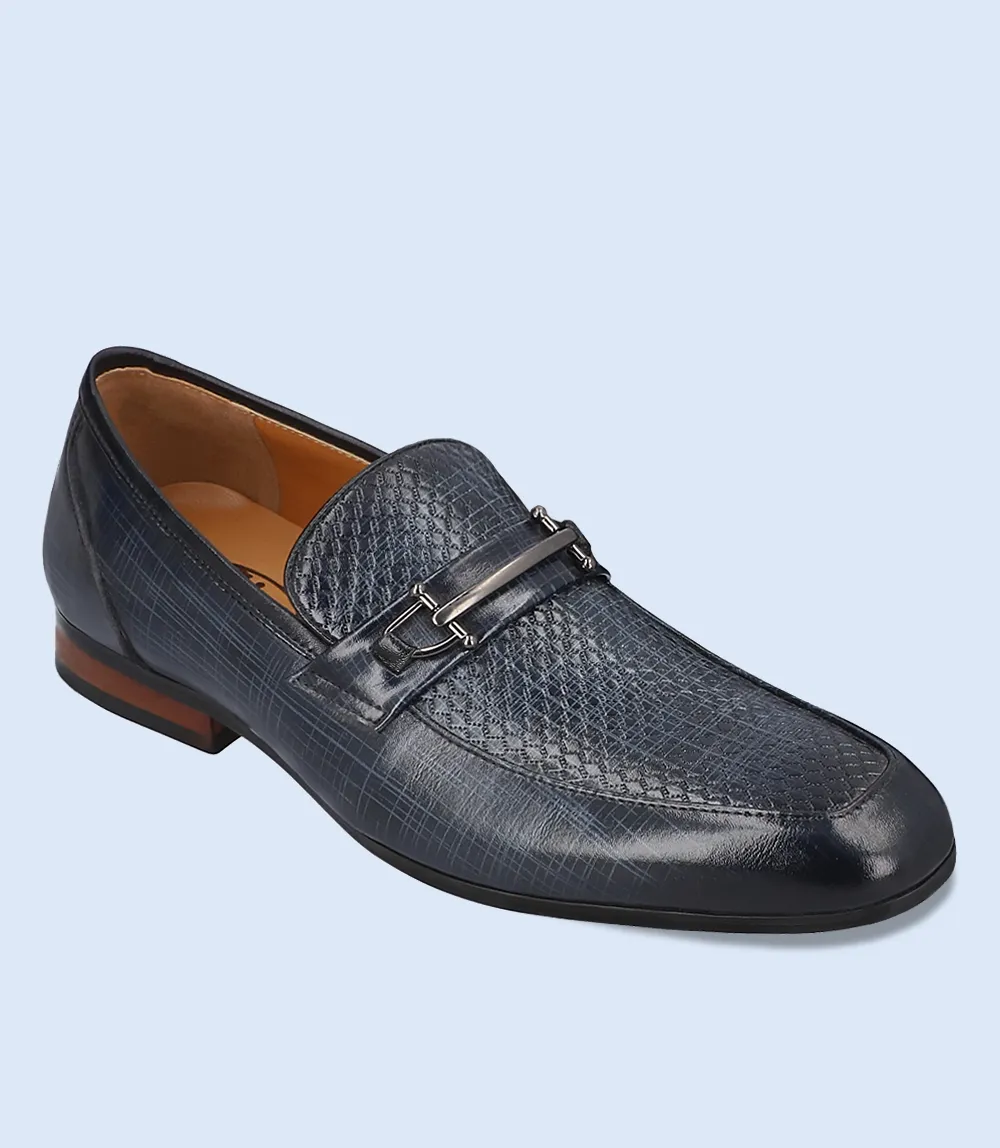 BM4157-NAVY-Men Formal Slip-on's