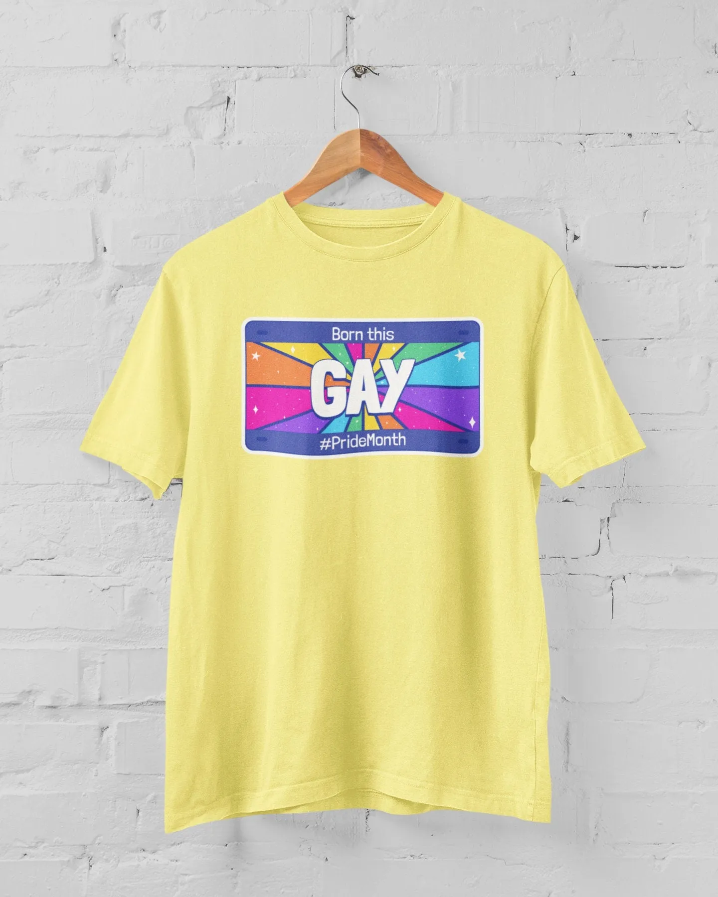 Born this Gay.  Pride Shirts.  Be proud to be you!