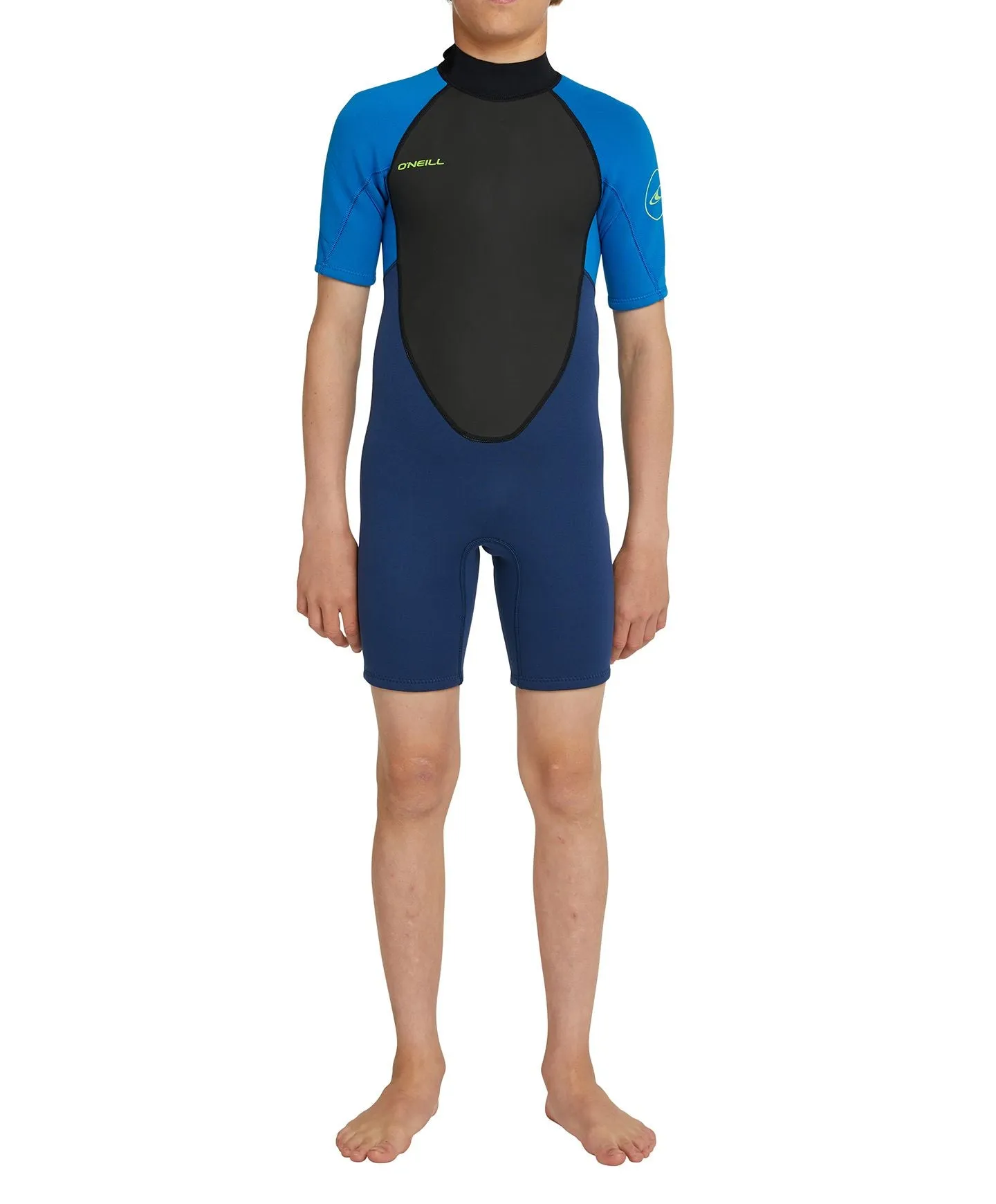 Boy's Reactor Spring Suit 2mm Short Sleeve Wetsuit - Navy