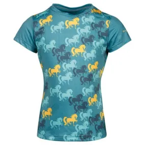 Childs Riding Shirt - Diva Seabreeze