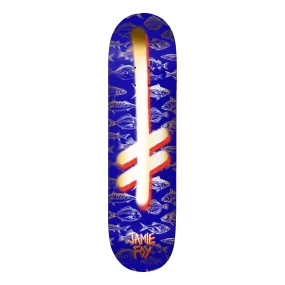 Deathwish Jamie Foy Gang Logo Fishes 8.0" Deck