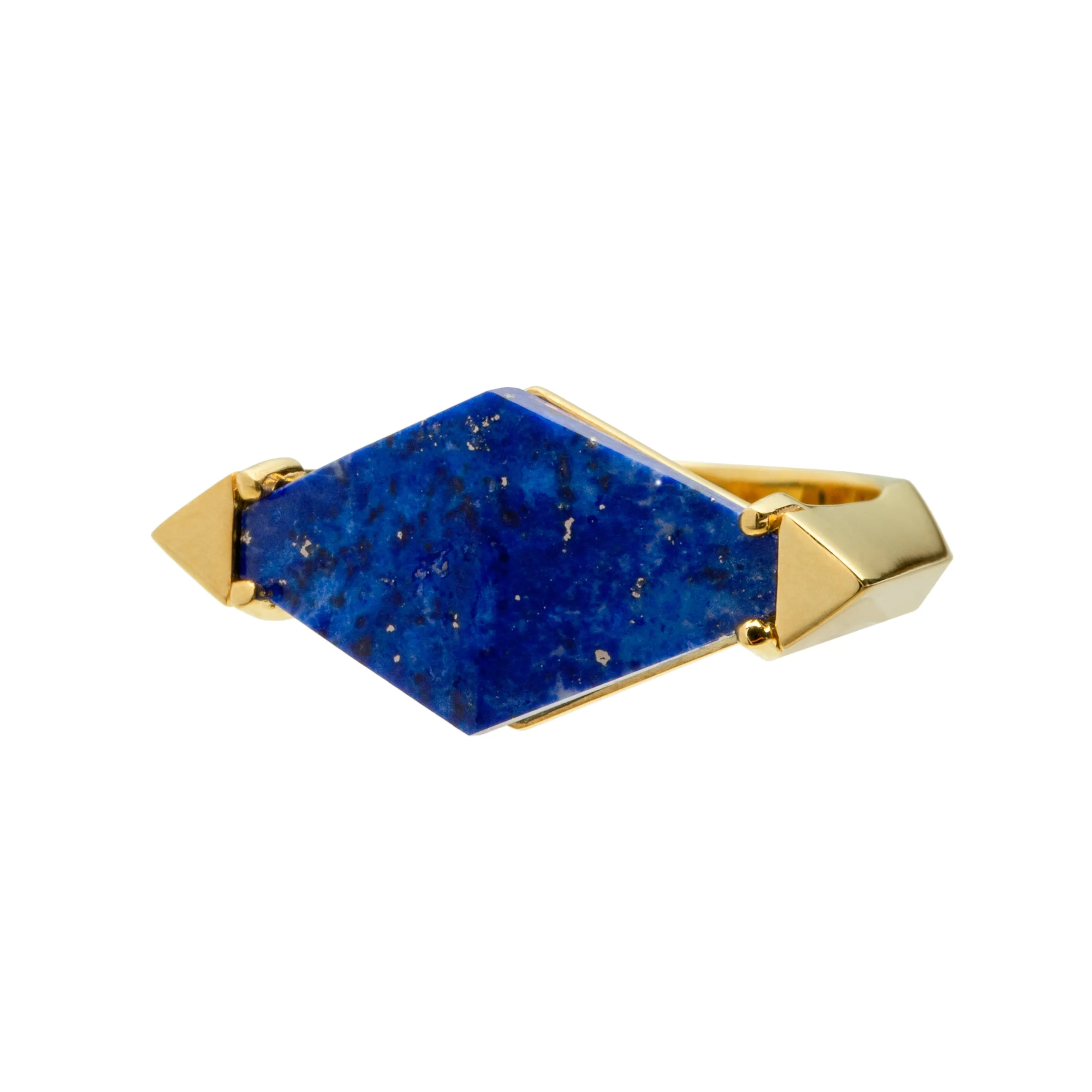 DECO ROMBO LAPIS LAZULI RING