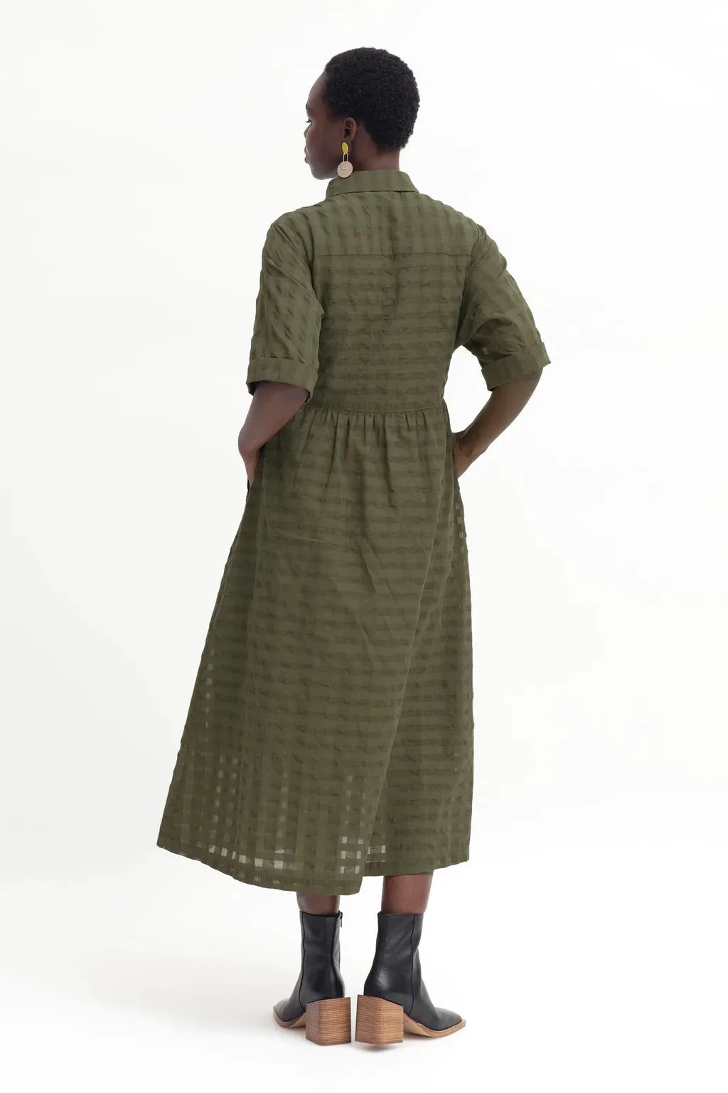 Elk The Label - Leende Dress - Olivine