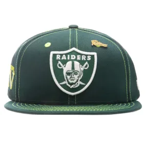 Feature x New Era "Night Vision" 59FIFTY Fitted - Las Vegas Raiders