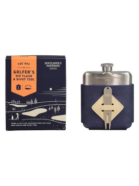 Gentleman's Hardware Golfer's Hip Flask & Divot Tool