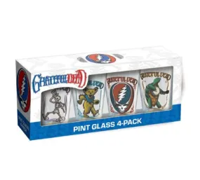 Glass Set -Grateful Dead Retro - 4-piece