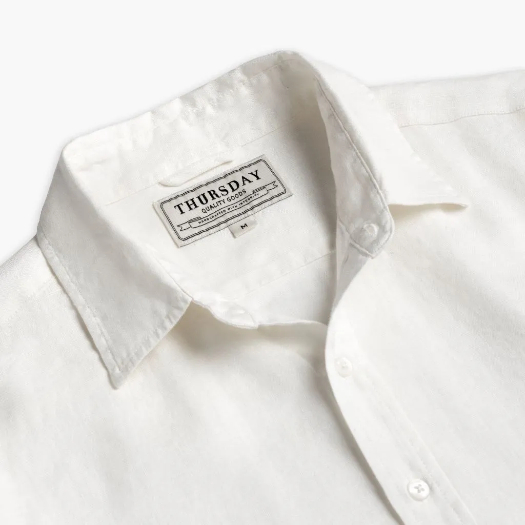 Linen Shirt | White