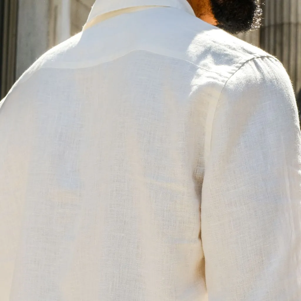 Linen Shirt | White