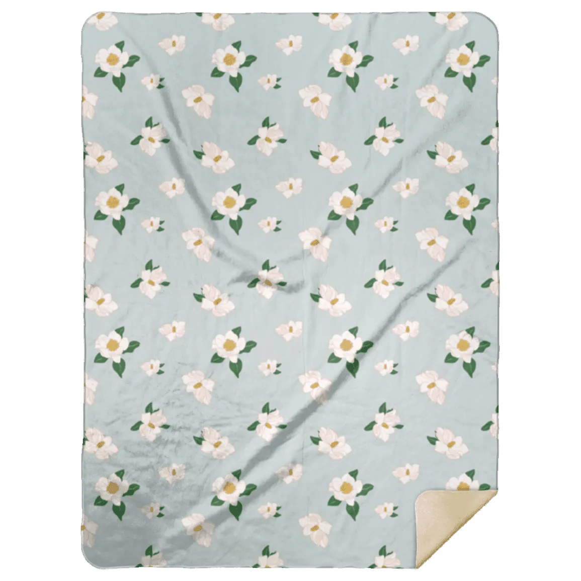 Magnolia Plush Throw Blanket 60x80