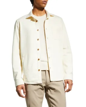 MAURIZIO BALDASSARI Cashmere Felt Overshirt