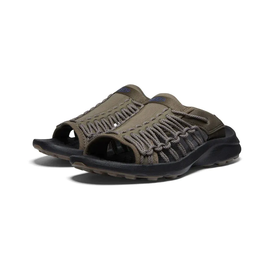 MEN'S UNEEK SNK SLIDE - CANTEEN/BLACK