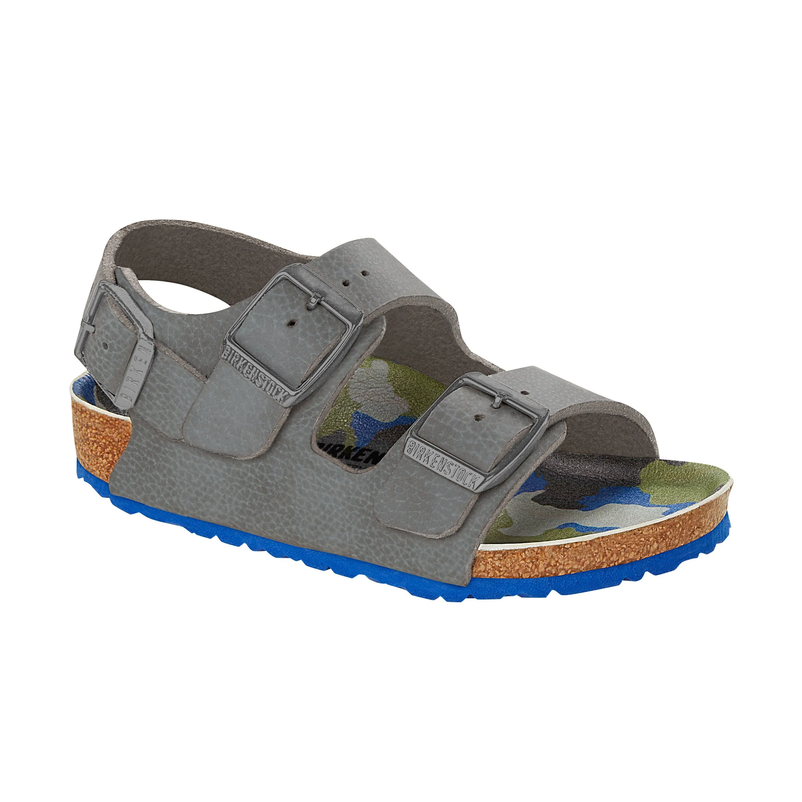 Milano Kids Grey/Multicolour Camo Birko-Flor