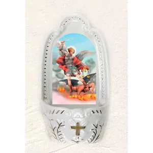 St. Michael Holy Water Font