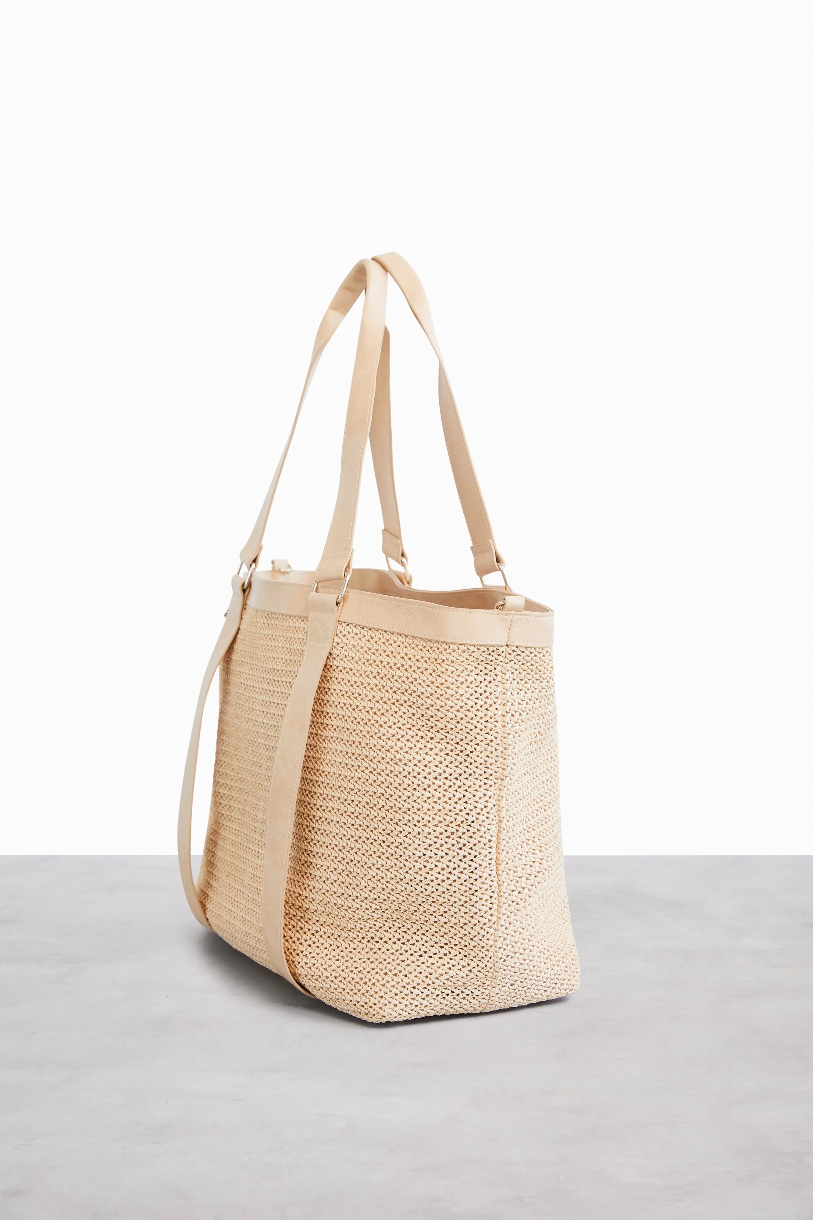 The Naturals Tote in Beige