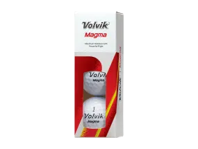 Volvik Magma Golf Balls - Non-Conforming Distance Ball - SLEEVE